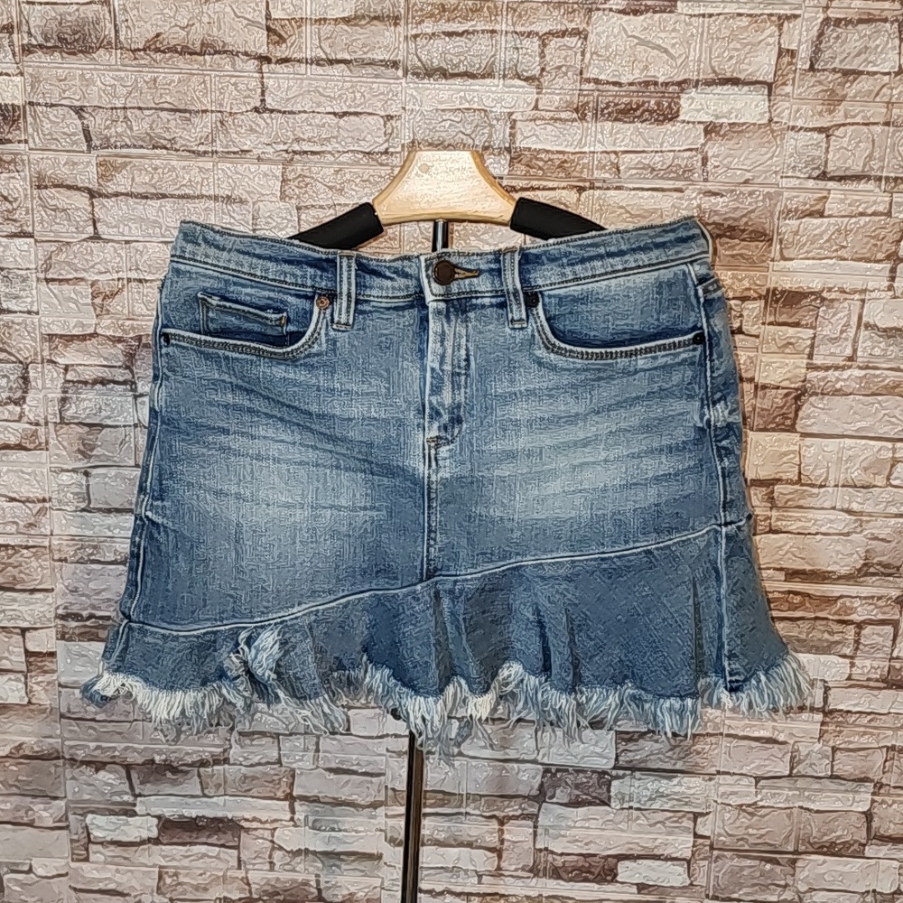 Blank NYC  Blue Denim Skirt